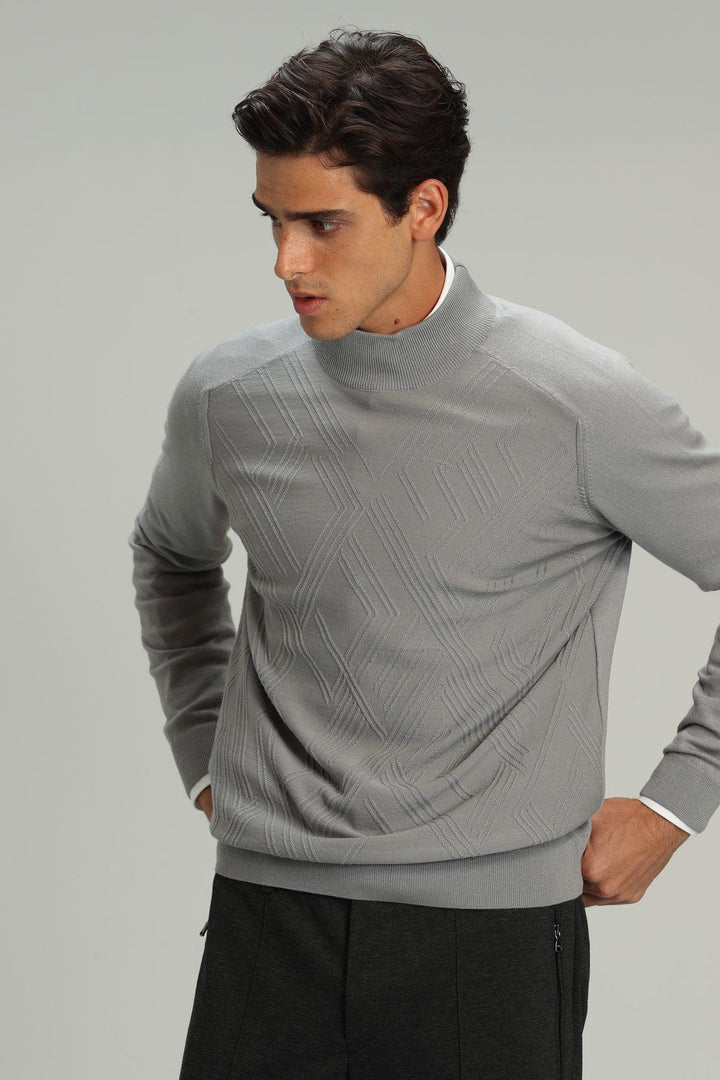 Gray Triko Blend Sweater - Texmart