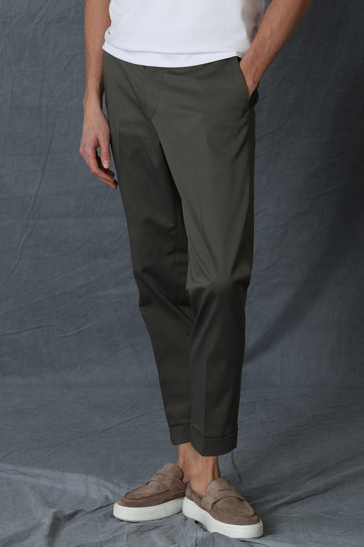 Green Oasis Men's Slim Fit Chino Trousers: The Ultimate Style Statement - Texmart