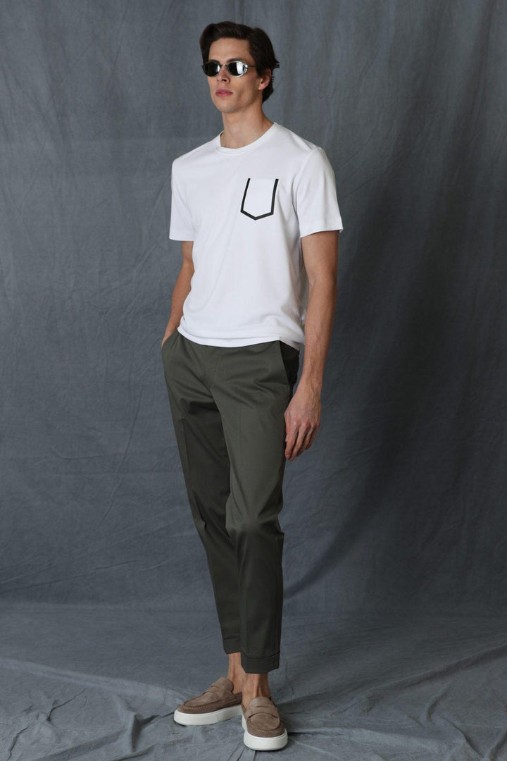 Green Oasis Men's Slim Fit Chino Trousers: The Ultimate Style Statement - Texmart