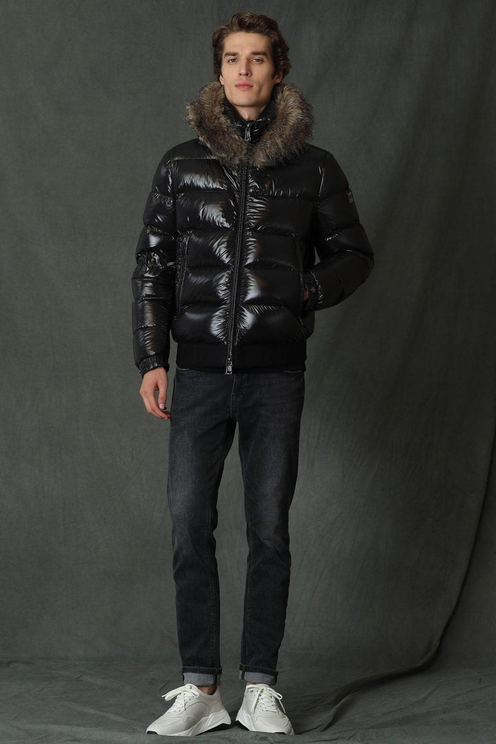 Luxury Black Feathered Men's Coat: The Ultimate Winter Essential - Texmart