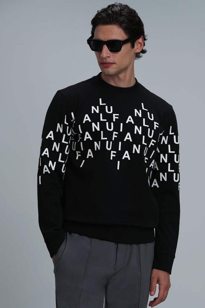 Midnight Noir Men's Essential Sweatshirt - Texmart