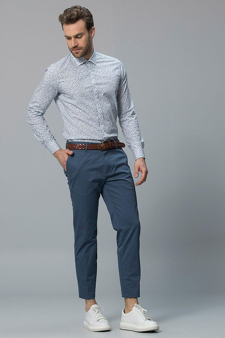 Mint Green Slim Fit Chino Pants for Fashion-Forward Men by Gabi Smart - Texmart
