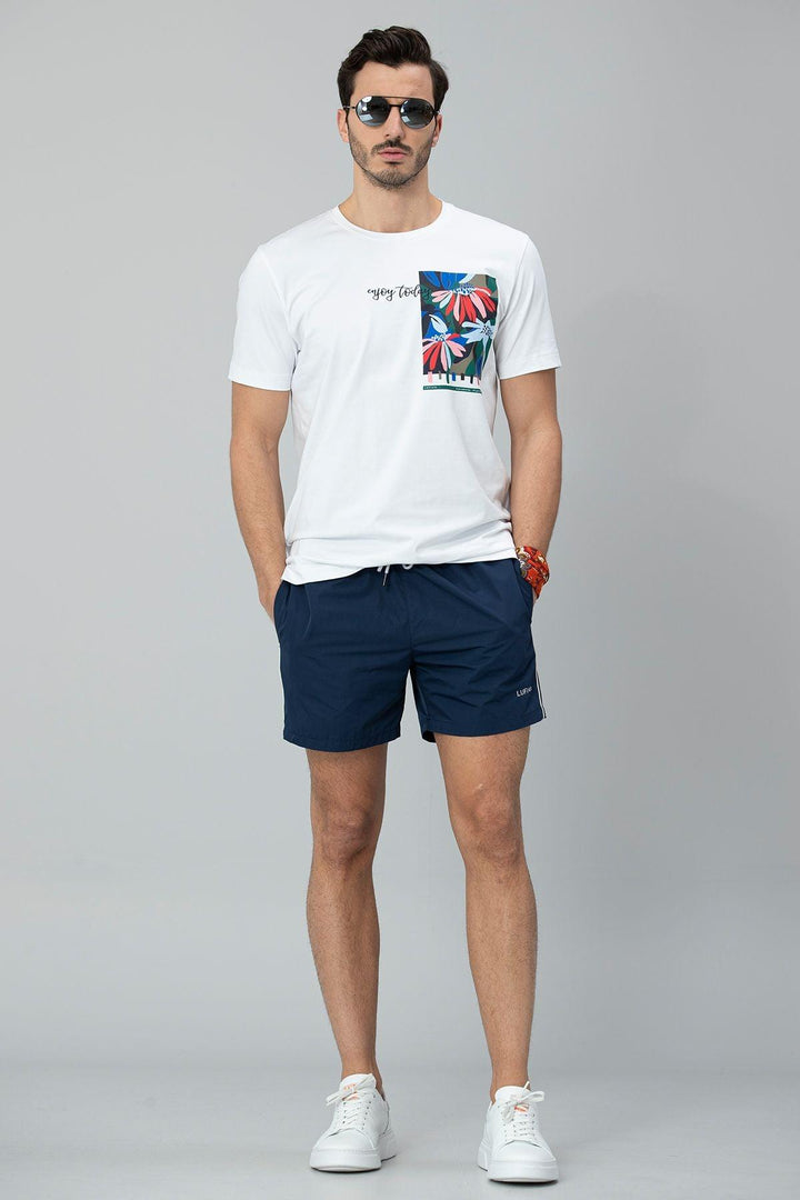 Nautical Navy Men's Swim Shorts: Dive into Style and Comfort! - Texmart