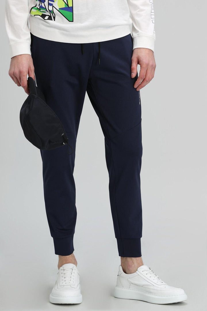 Navy Blue Knit Comfort: The Ultimate Men's Sweatpants for Style and Comfort - Texmart
