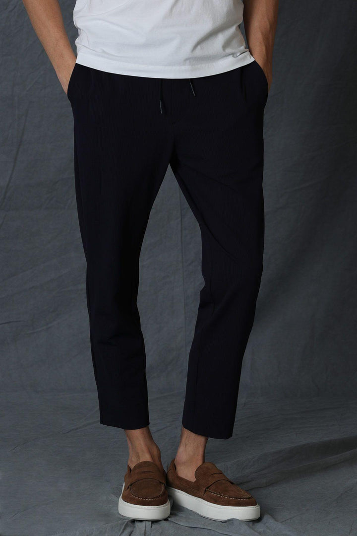 Navy Blue Slim Fit Chino Trousers: The Ultimate Style Upgrade for Men - Texmart