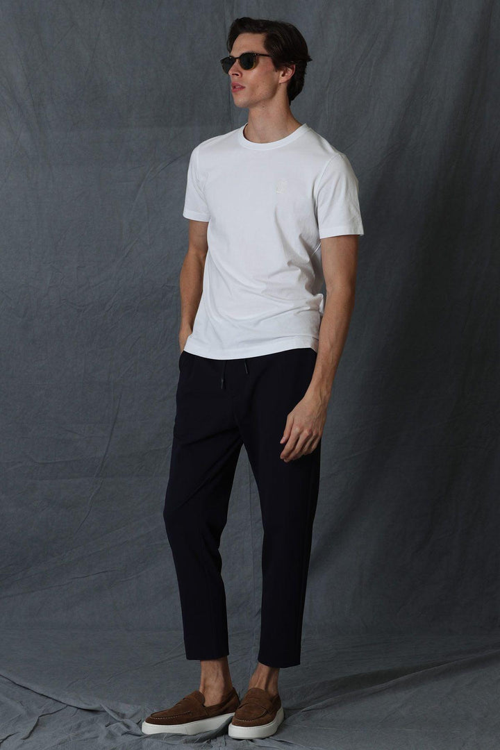 Navy Blue Slim Fit Chino Trousers: The Ultimate Style Upgrade for Men - Texmart