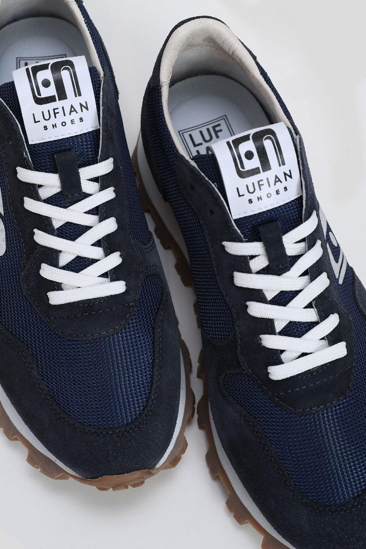 Navy Elegance Leather Sneakers: The Epitome of Style, Comfort, and Durability - Texmart