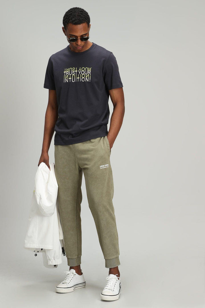 Olive Green Comfort Knit Men's Sweatpants: The Ultimate Casual Style Upgrade - Texmart