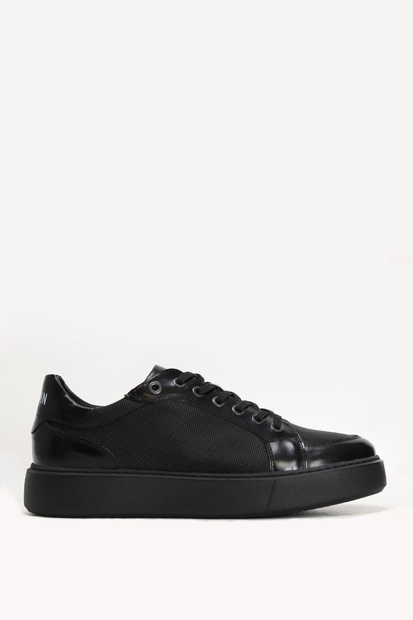 Refined Elegance: Noir Leather Men's Shoes - Texmart