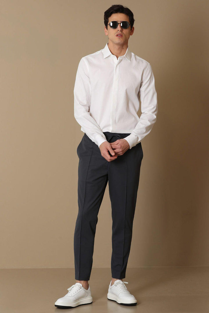 Saner Men's Smart Shirt Slim Fit White: The Ultimate Elegance Essential for the Modern Gentleman - Texmart