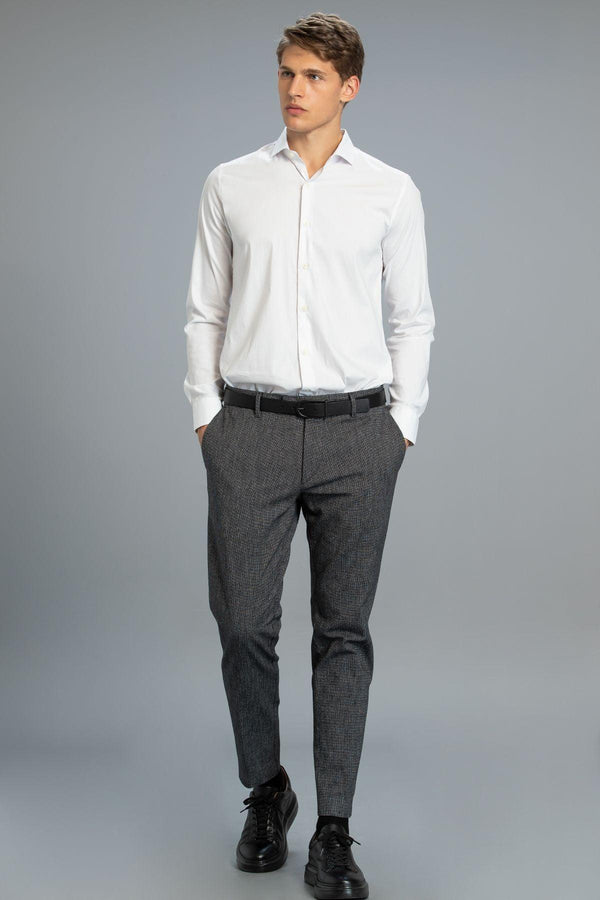 The ClassicFit Black Cotton Chino Trousers for Men: A Timeless Wardrobe Essential - Texmart