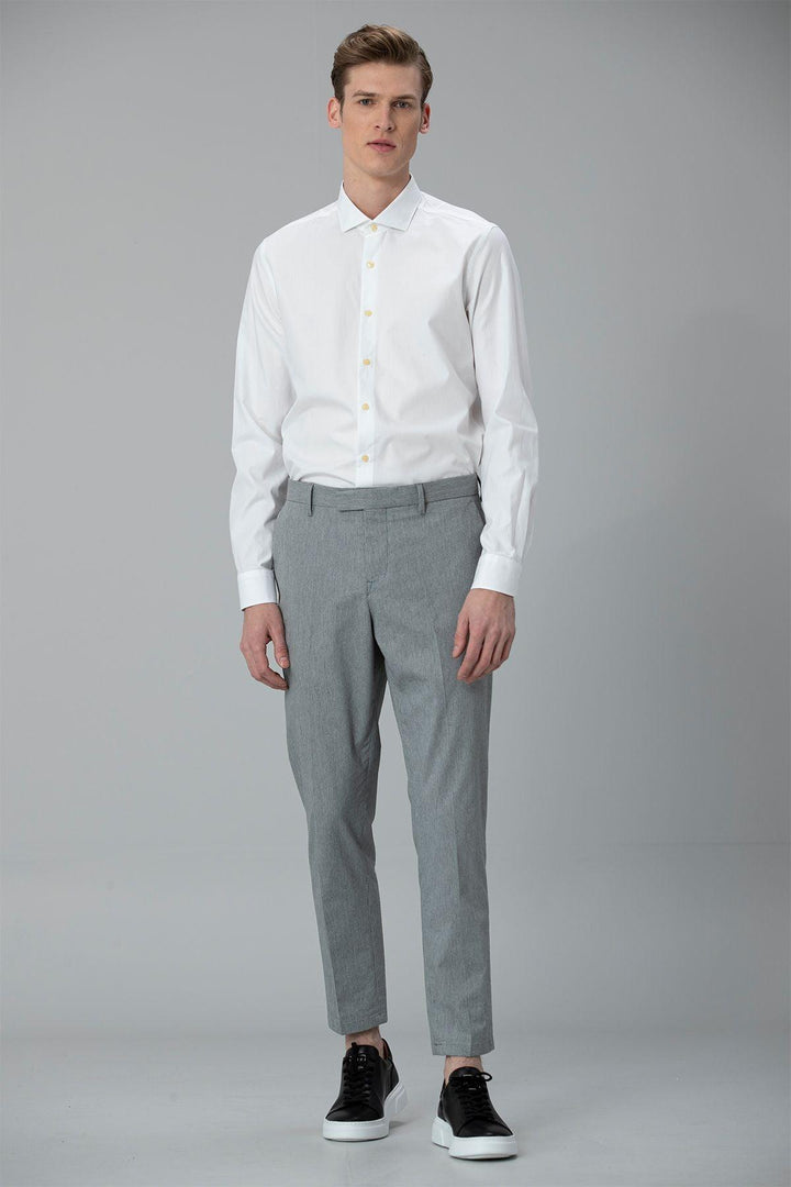 The Crisp White Elegance: Wander Men's Smart Shirt Slim Fit - Texmart