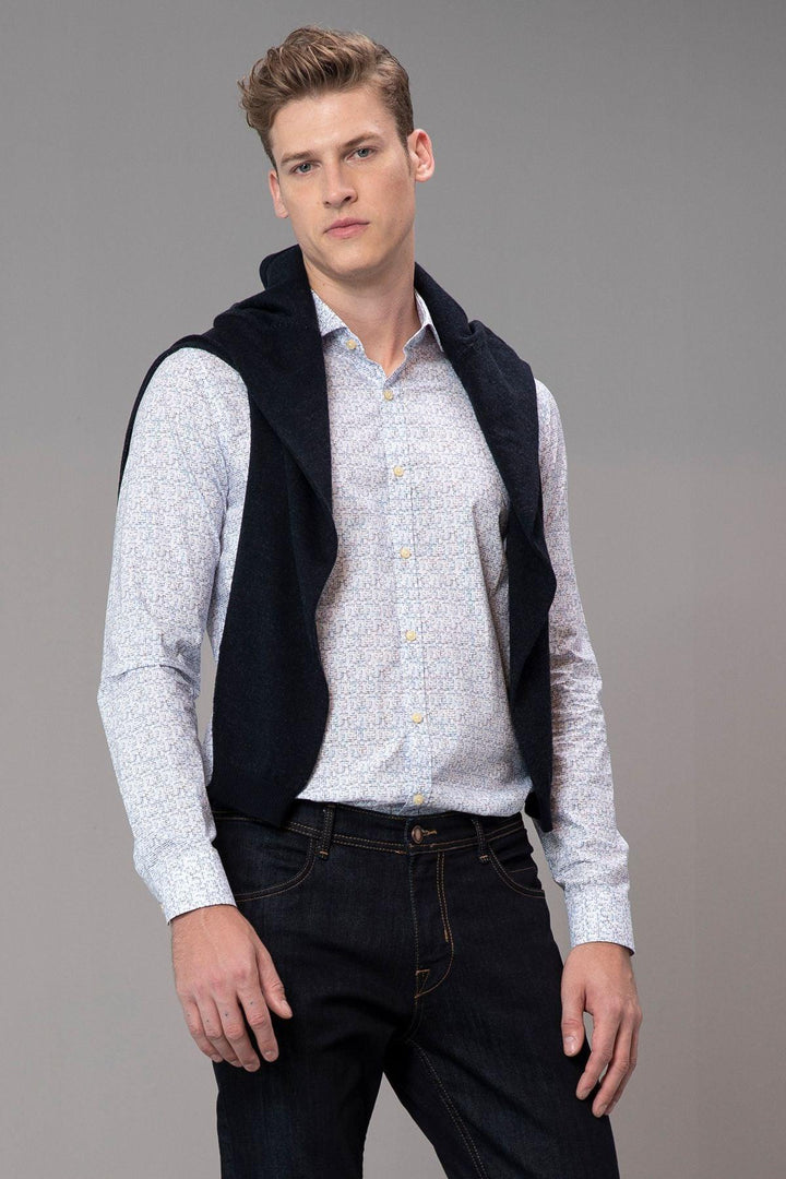 The Dapper Gentlemen's Essential: The Gura Tailored Fit Cotton Shirt - Texmart