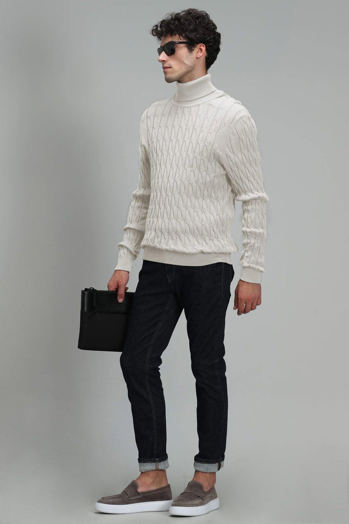 The Ecru Essential Sweater - Texmart