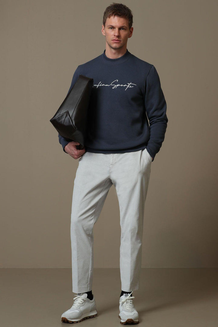 The Essential Anthracite Men's Sweatshirt: Cozy Comfort and Timeless Style Combined - Texmart
