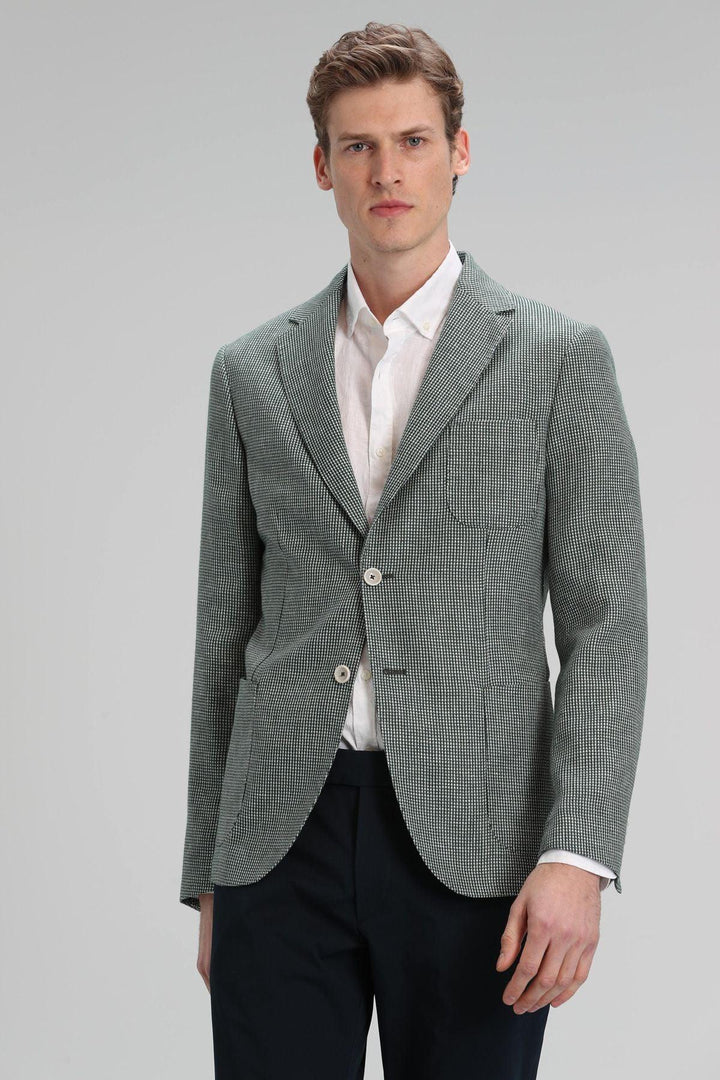 The Regal Emerald Men's Blazer: Elevate Your Style with Timeless Sophistication - Texmart