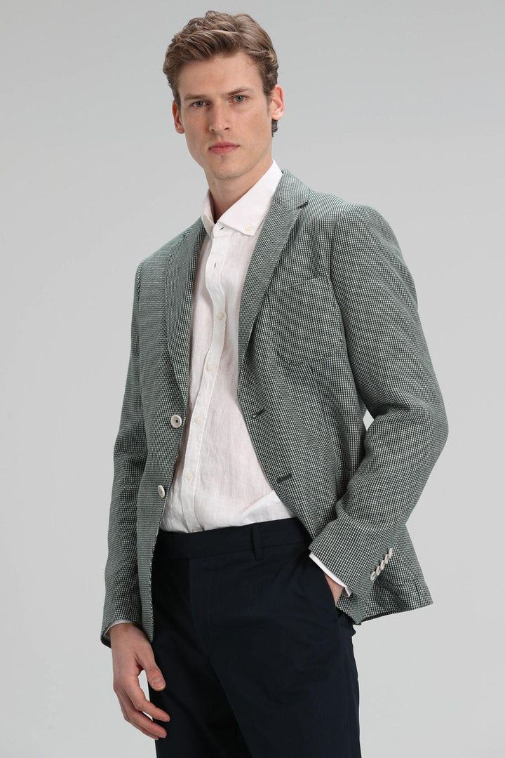 The Regal Emerald Men's Blazer: Elevate Your Style with Timeless Sophistication - Texmart