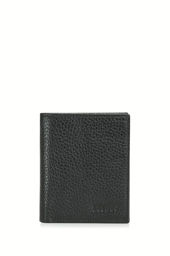 The Sophisticate Men's Genuine Leather Card Holder - Black Elegance - Texmart