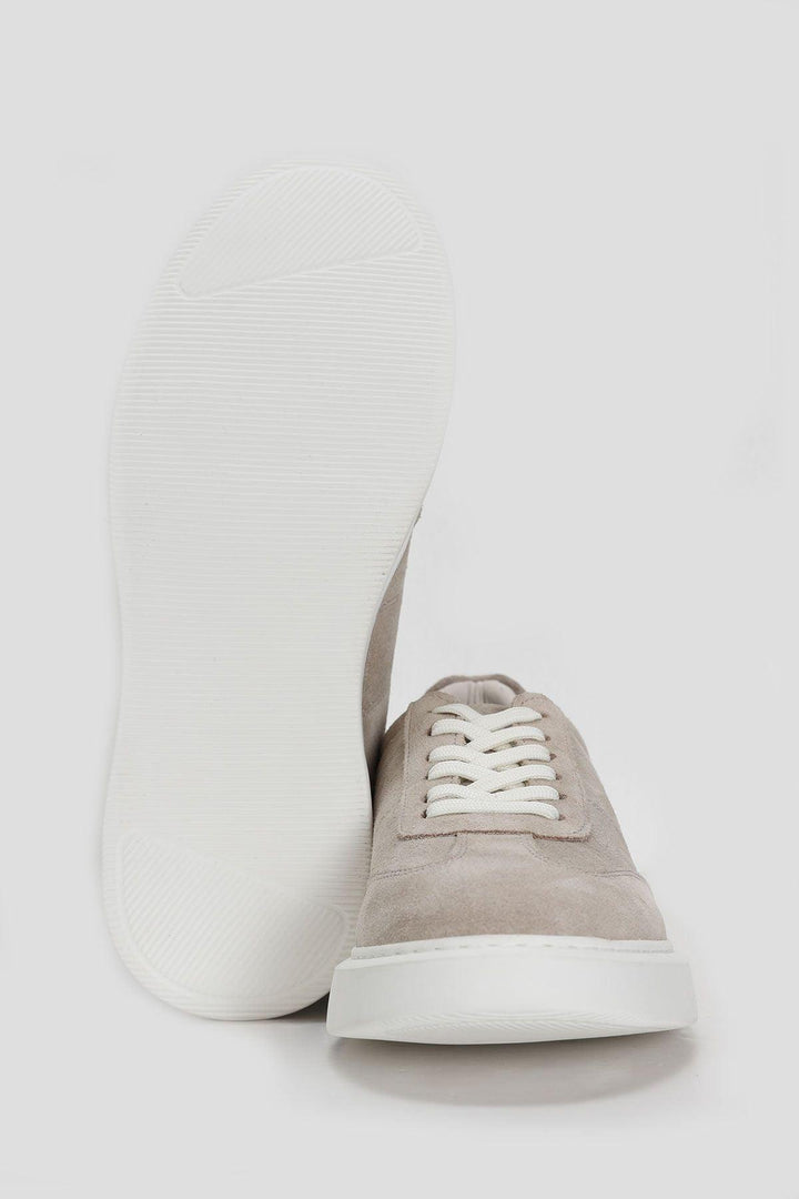 The Sophisticated Beige Leather Sneaker: Elevate Your Style with Timeless Luxury - Texmart