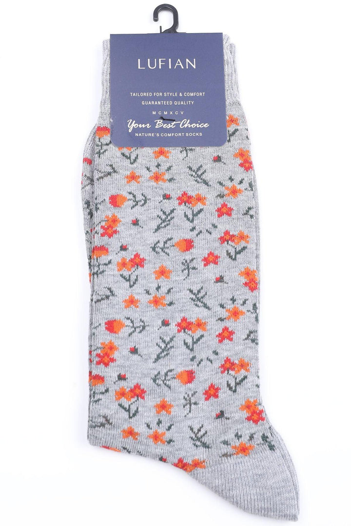 Ultimate Comfort: Gray Cotton Blend Men's Socks for Everyday Wear - Texmart