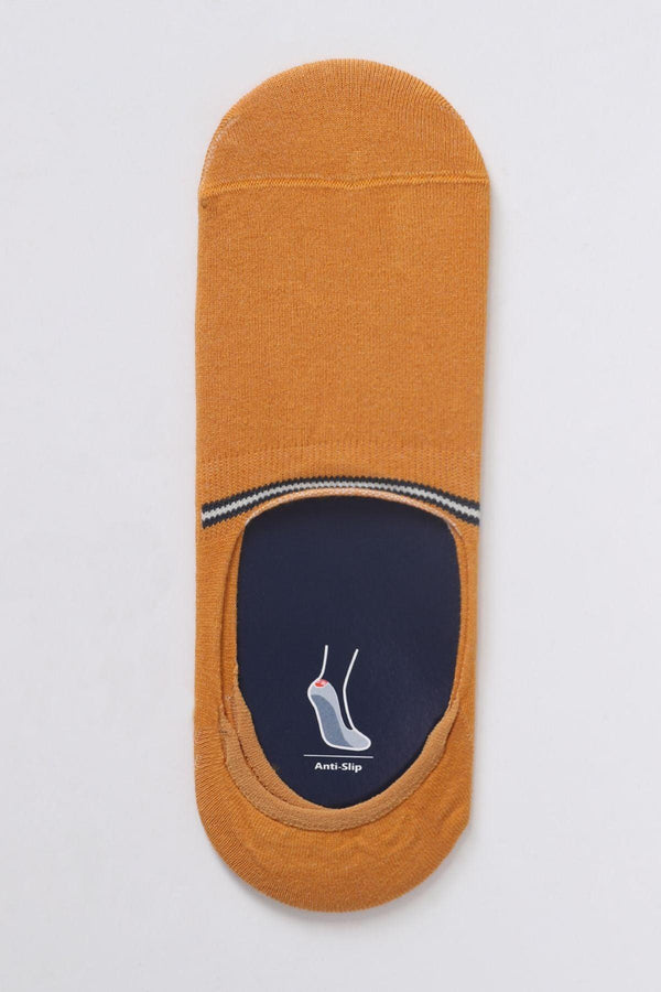 Vibrant Orange Comfort: Todel Men's Ballerina Socks - Ultimate Style and Durability - Texmart