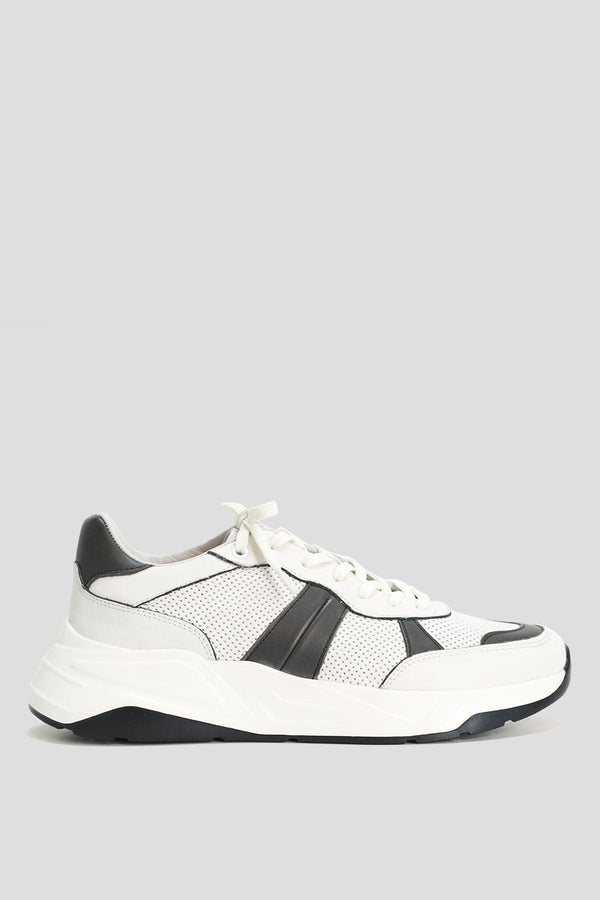 White Leather Elegance: The Ultimate Men's Sneaker Shoes - Texmart
