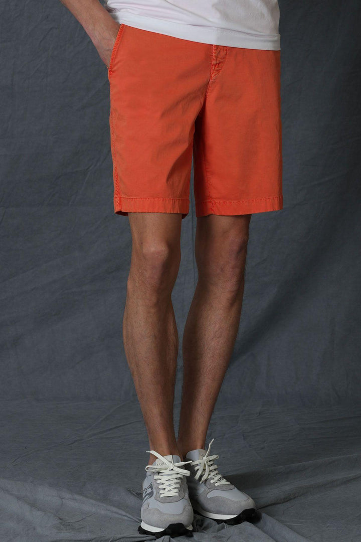 🔥 Zegler Sports Vibrant Orange Slim Fit Chino Shorts: Unleash Your Summer Style 🔥 - Texmart